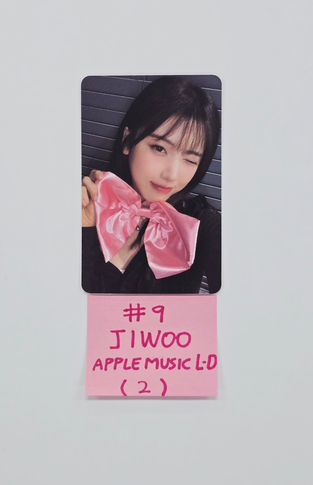 NMIXX "Blue Valentine" - Apple Music Lucky Draw Event Photocard, Polaroid type Photocard R4 [26.02.05]