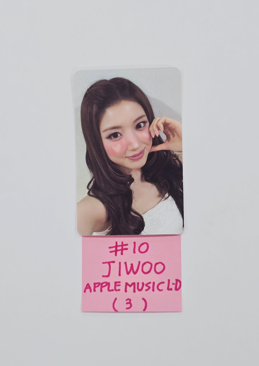 NMIXX "Blue Valentine" - Apple Music Lucky Draw Event Photocard, Polaroid type Photocard R4 [26.02.05]