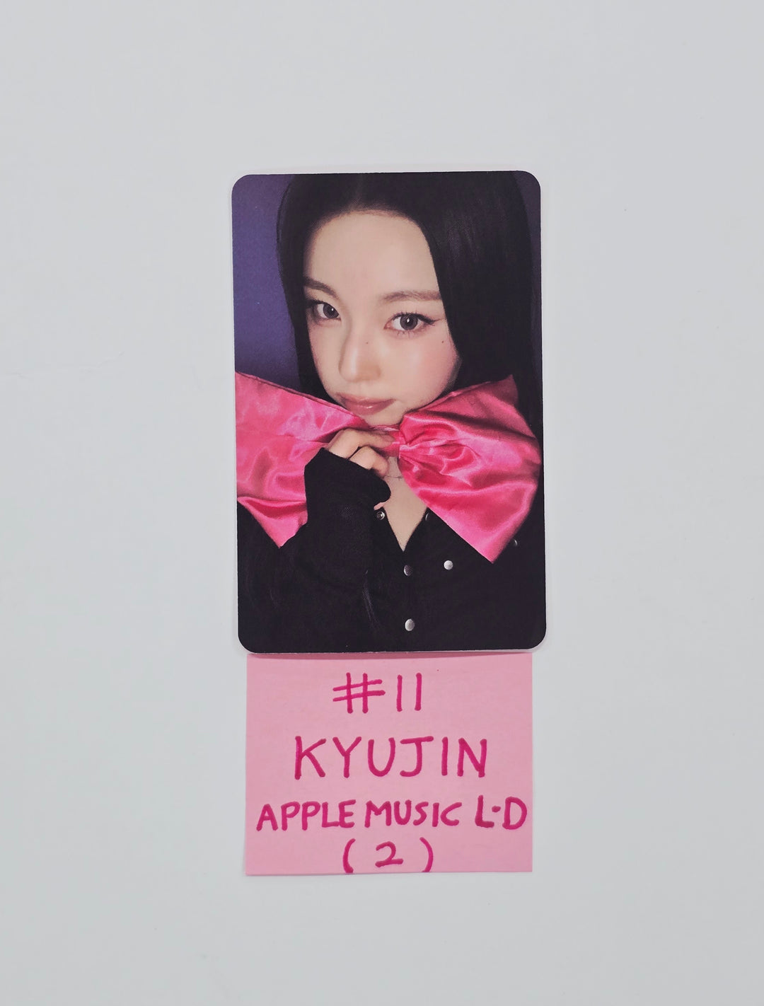 NMIXX "Blue Valentine" - Apple Music Lucky Draw Event Photocard, Polaroid type Photocard R4 [26.02.05]