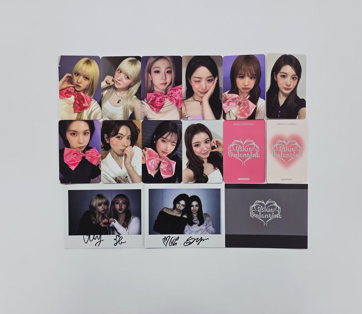 NMIXX "Blue Valentine" - Apple Music Lucky Draw Event Photocard, Polaroid type Photocard R4 [26.02.05]