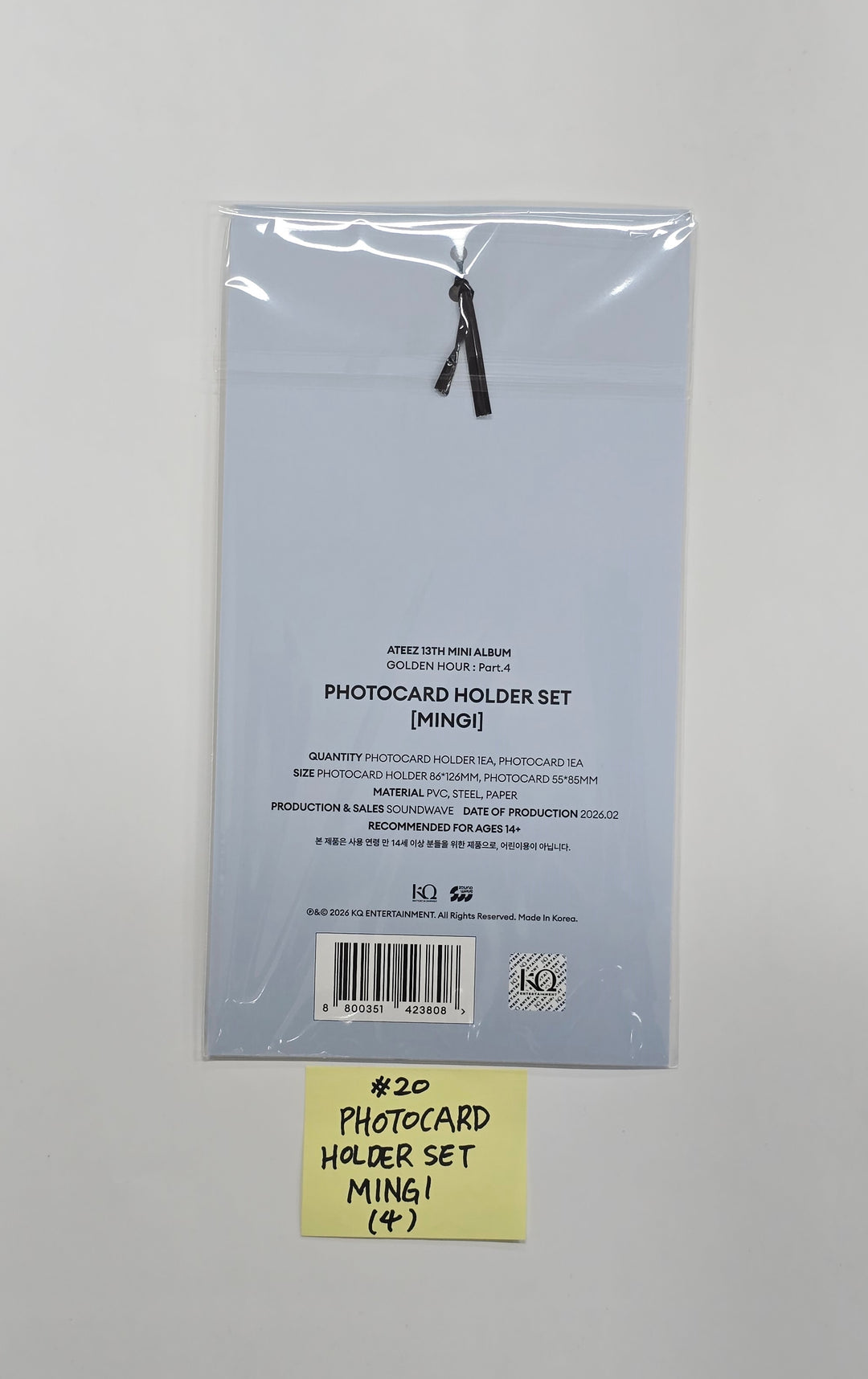 ATEEZ "GOLDEN HOUR : Part.4" - POP-UP STORE MD [26.02.06]