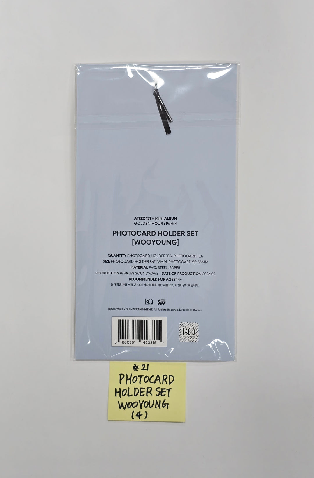 ATEEZ "GOLDEN HOUR : Part.4" - POP-UP STORE MD [26.02.06]