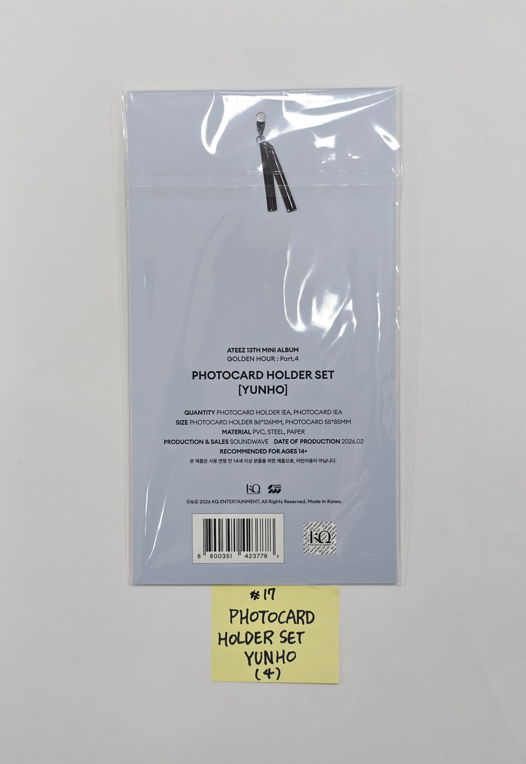 ATEEZ "GOLDEN HOUR : Part.4" - POP-UP STORE MD [26.02.06]