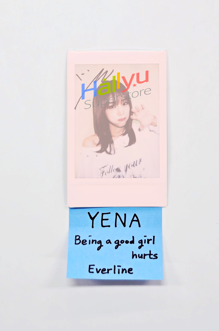 YENA - Hand Autographed(Signed) Polaroid [26.02.06]