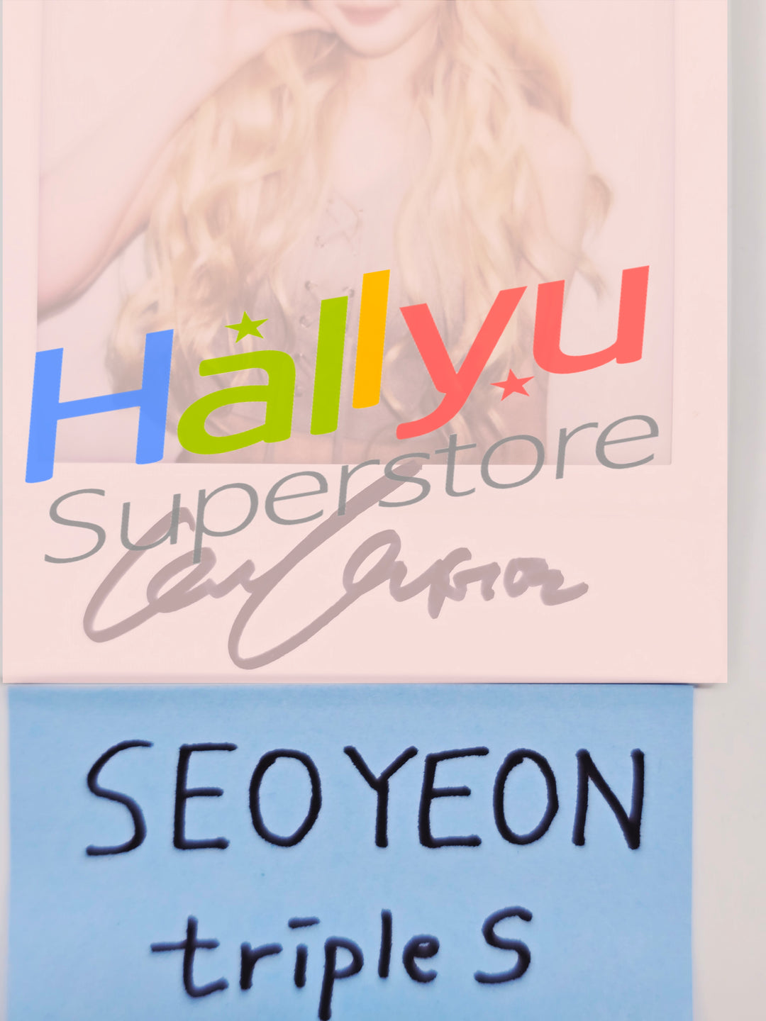 SEOYEON (of TripleS) - Hand Autographed(Signed) Polaroid [26.02.06]
