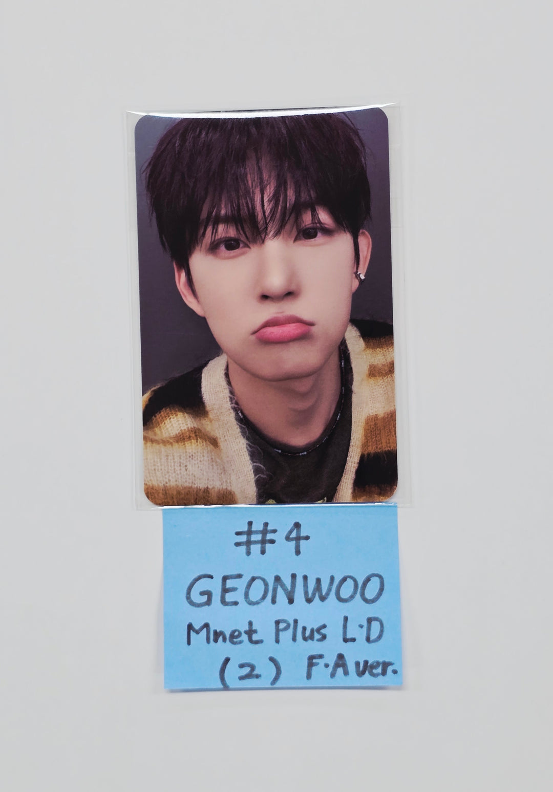 ALPHA DRIVE ONE "EUPHORIA" - Mnet Plus Lucky Draw Event Photocard (Freak Alarm ver.) [26.02.06]