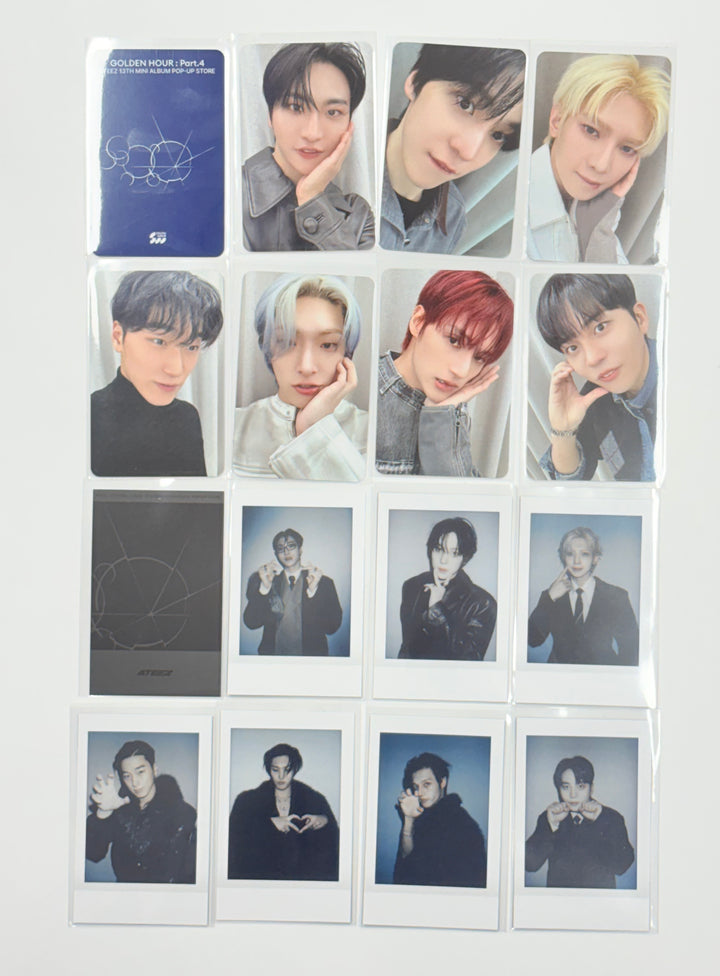ATEEZ "GOLDEN HOUR : Part.4" - POP-UP STORE Soundwave Lucky Draw Card Event Photocard [26.02.06]