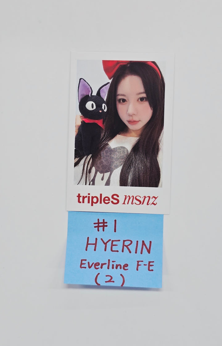Triples_msnz "Beyond Beauty" - Everline Fansing Event Polaroid type Photocard R2 (Objekt Music Album ver.) [26.02.06]