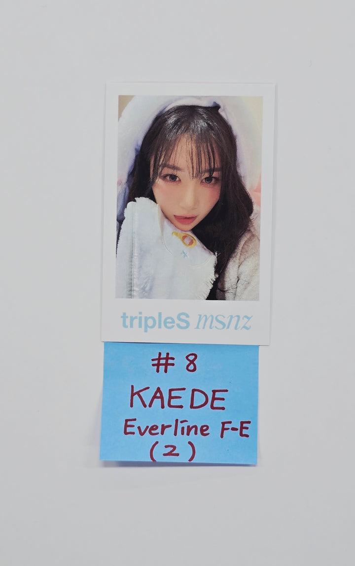 Triples_msnz "Beyond Beauty" - Everline Fansing Event Polaroid type Photocard R2 (Objekt Music Album ver.) [26.02.06]