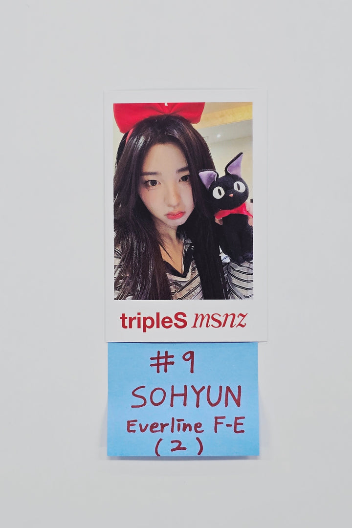 Triples_msnz "Beyond Beauty" - Everline Fansing Event Polaroid type Photocard R2 (Objekt Music Album ver.) [26.02.06]