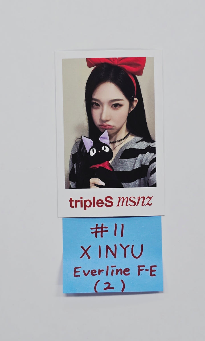 Triples_msnz "Beyond Beauty" - Everline Fansing Event Polaroid type Photocard R2 (Objekt Music Album ver.) [26.02.06]
