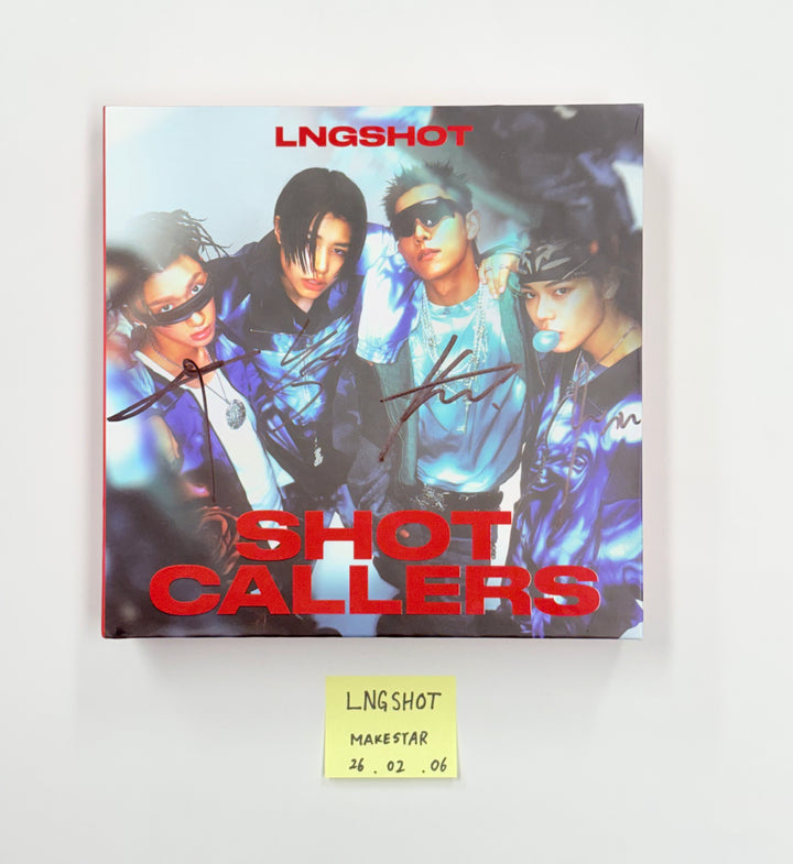 LNGSHOT "SHOT CALLERS" - Hand Autographed(Signed) Album [26.02.06]