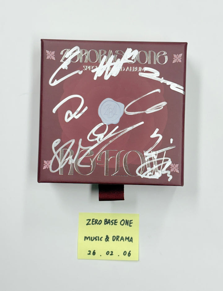 ZeroBaseOne "RE-FLOW" - Hand Autographed(Signed) Album [26.02.06]