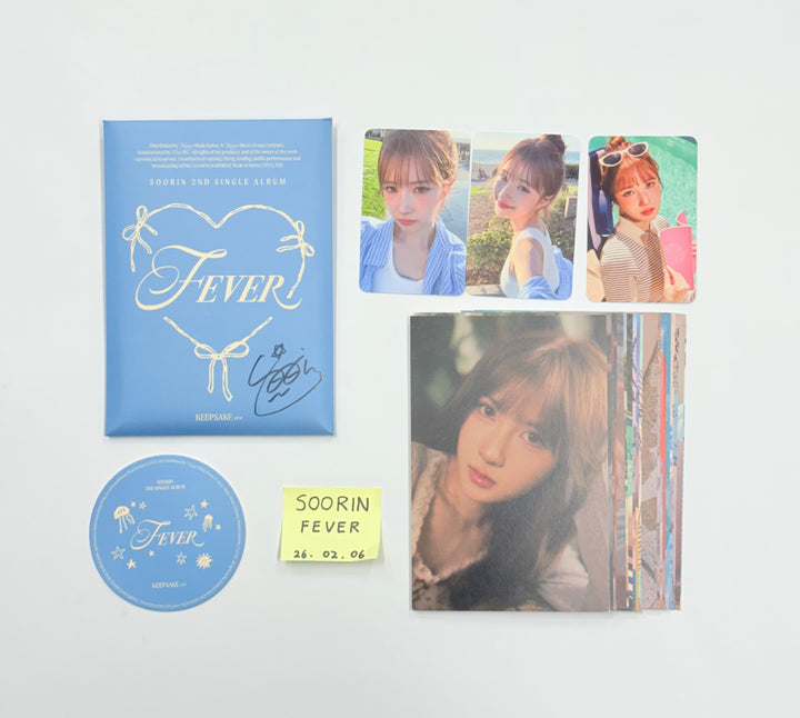 SOORIN "FEVER" - Hand Autographed(Signed) Promo Album [26.02.06]