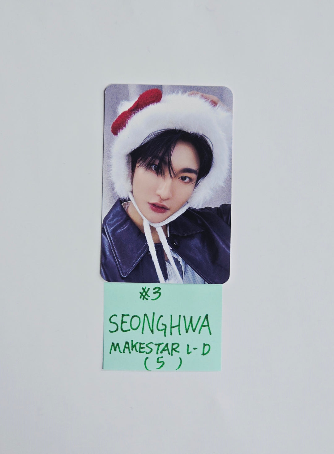 ATEEZ "GOLDEN HOUR : Part.4" - Makestar Lucky Draw Event Photocard [26.02.09]