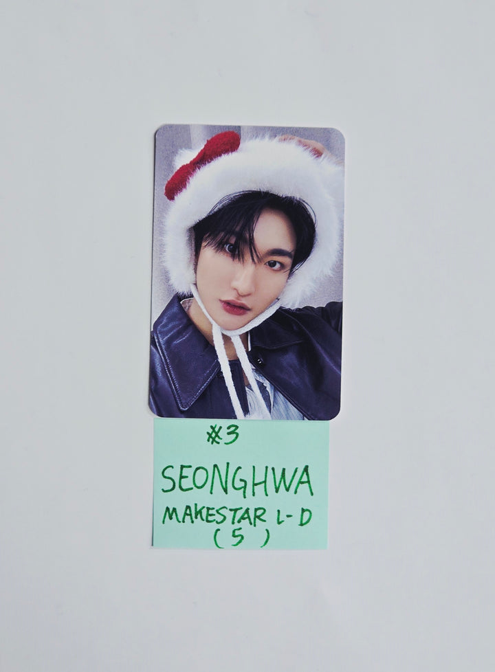 ATEEZ "GOLDEN HOUR : Part.4" - Makestar Lucky Draw Event Photocard [26.02.09]