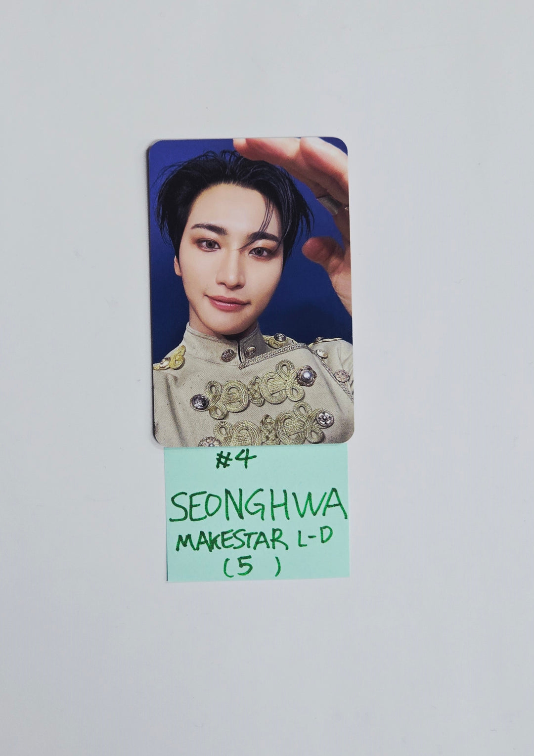 ATEEZ "GOLDEN HOUR : Part.4" - Makestar Lucky Draw Event Photocard [26.02.09]