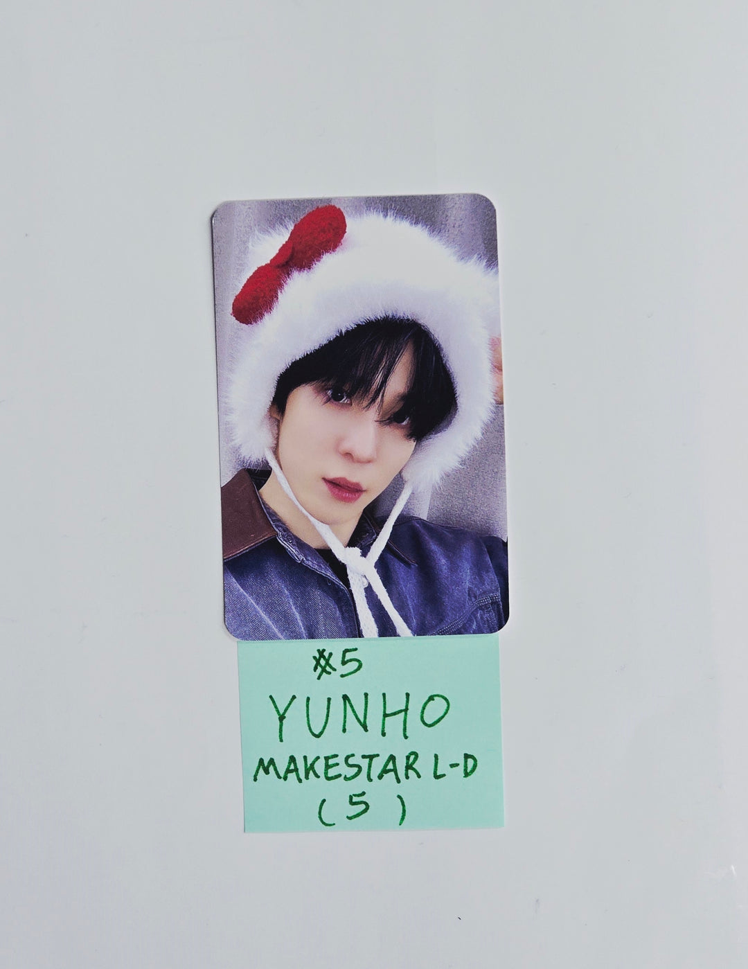 ATEEZ "GOLDEN HOUR : Part.4" - Makestar Lucky Draw Event Photocard [26.02.09]