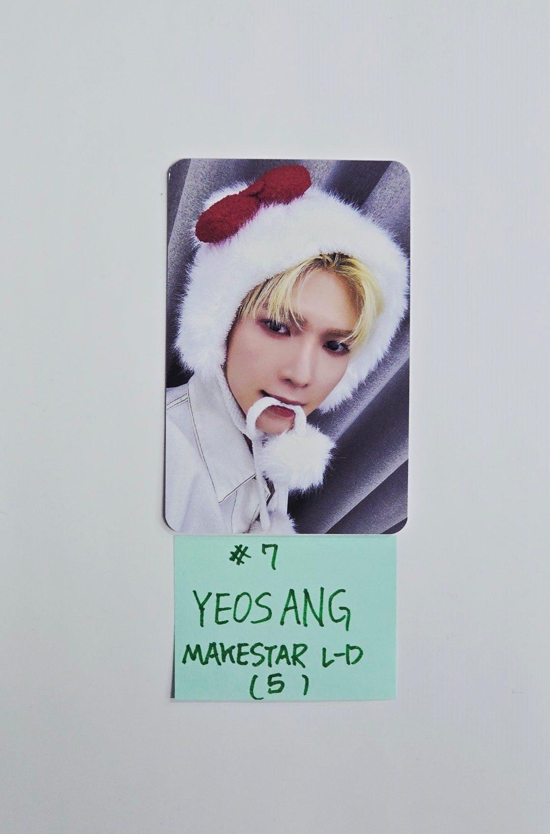 ATEEZ "GOLDEN HOUR : Part.4" - Makestar Lucky Draw Event Photocard [26.02.09]