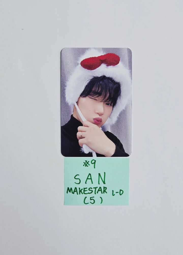 ATEEZ "GOLDEN HOUR : Part.4" - Makestar Lucky Draw Event Photocard [26.02.09]