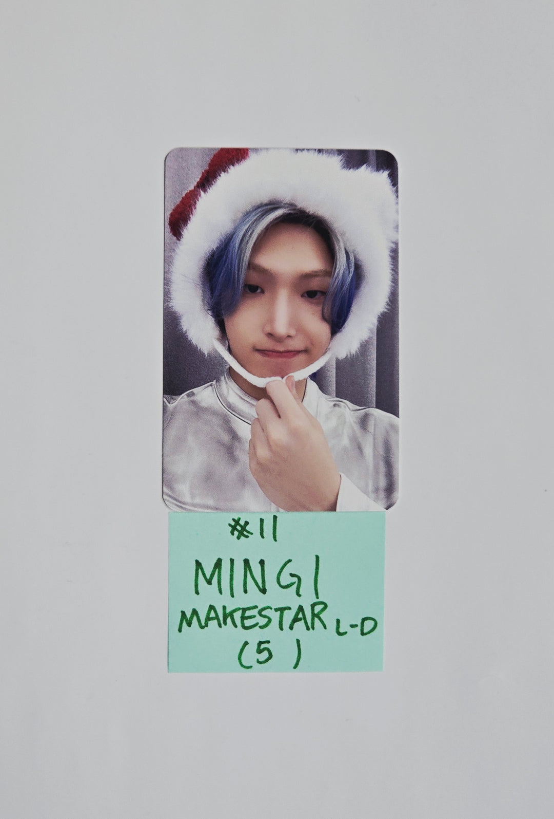 ATEEZ "GOLDEN HOUR : Part.4" - Makestar Lucky Draw Event Photocard [26.02.09]