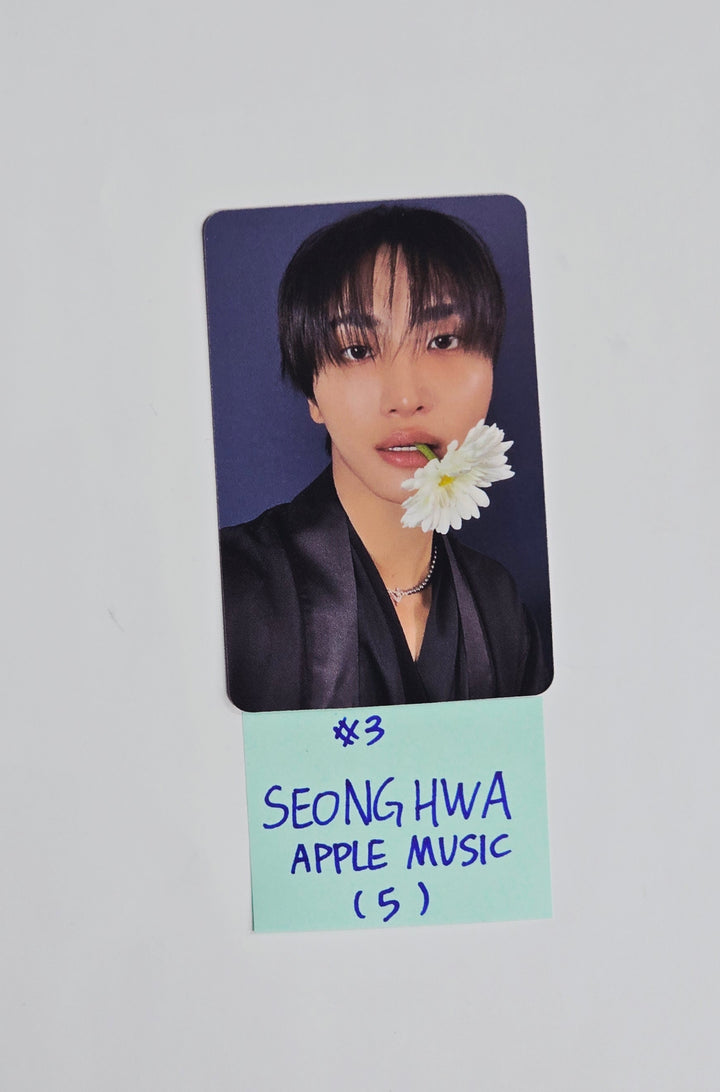 ATEEZ "GOLDEN HOUR : Part.4" - Apple Music Pre-Order Benefit Photocard, Photo Magnet [26.02.09]