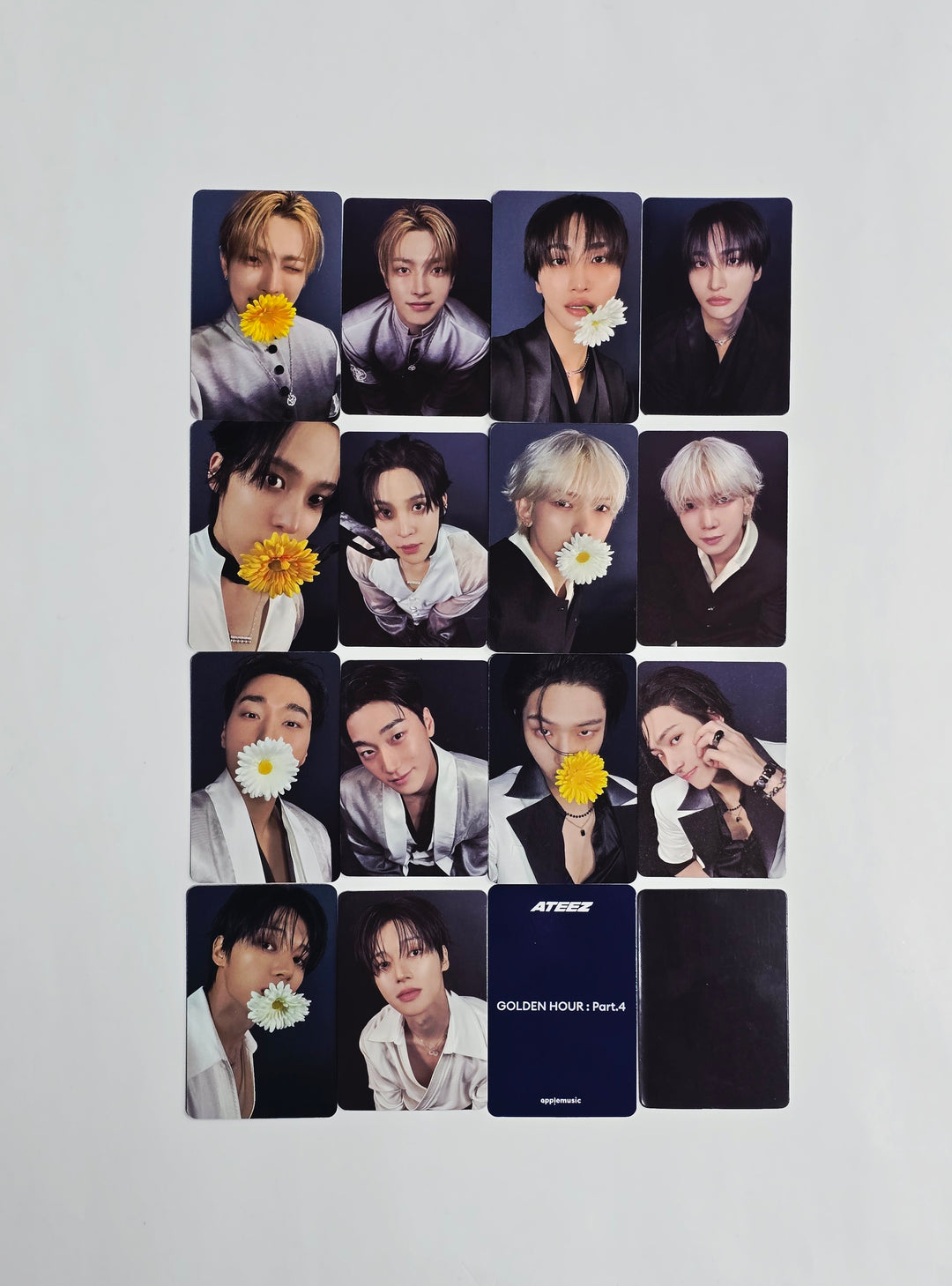 ATEEZ "GOLDEN HOUR : Part.4" - Apple Music Pre-Order Benefit Photocard, Photo Magnet [26.02.09]