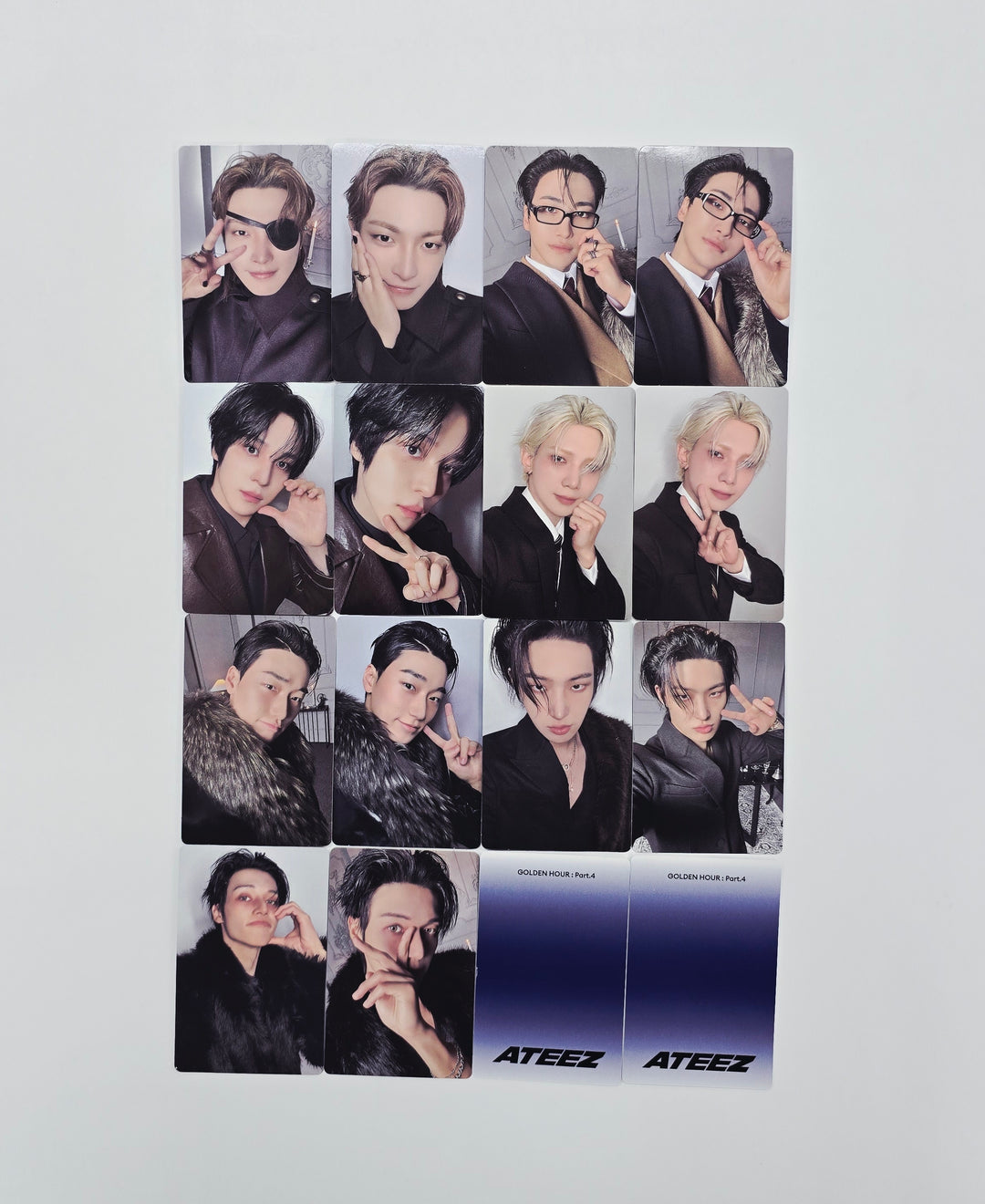 ATEEZ "GOLDEN HOUR : Part.4" - Official Photocard (POCAALBUM Ver.) [26 HALLYUSUPERSTORE ATEEZ "GOLDEN HOUR : Part.4" - Official Photocard (POCAALBUM Ver.) [26 HALLYUSUPERSTORE