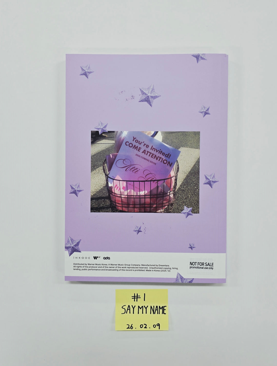 SAY MY NAME "&Our Vibe" - Hand Autographed(Signed) Promo Album [26.02.09]