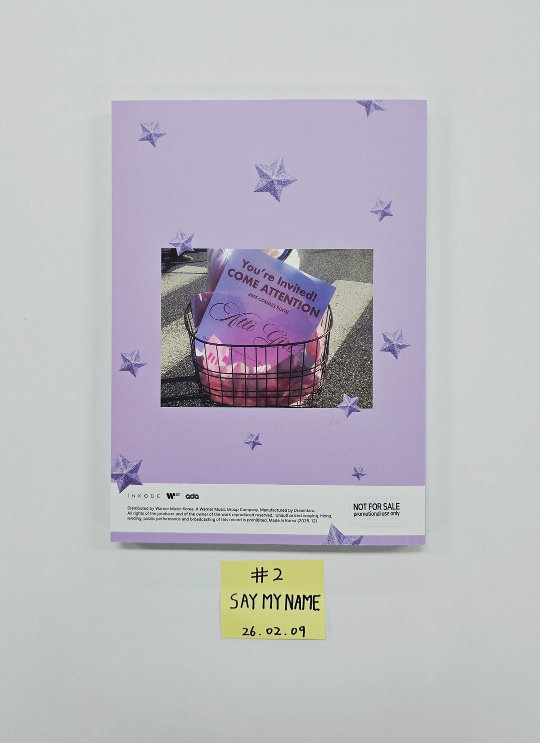 SAY MY NAME "&Our Vibe" - Hand Autographed(Signed) Promo Album [26.02.09]