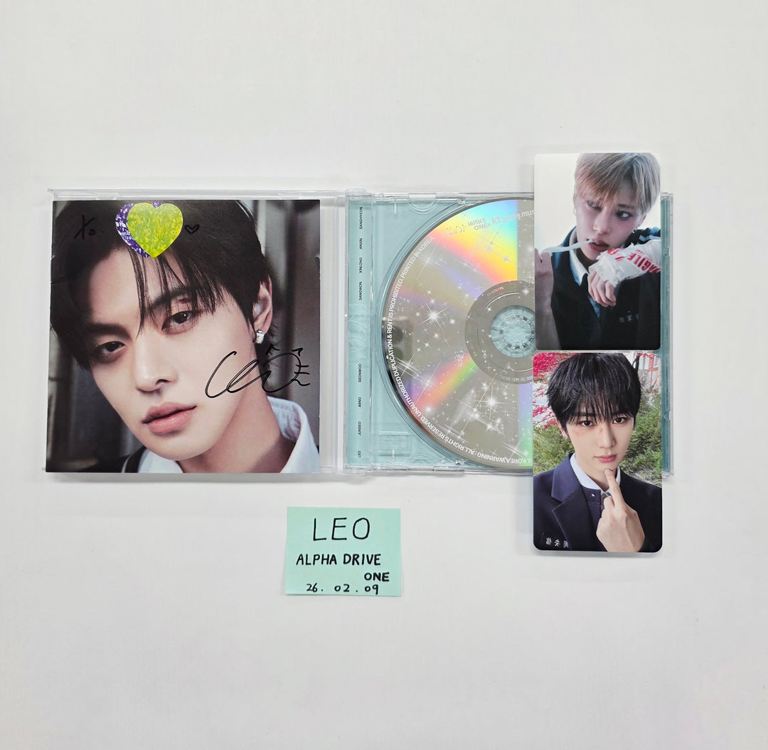 LEO (of ALPHA DRIVE ONE) "EUPHORIA" - Hand Autographed(Signed) Album [26.02.09]