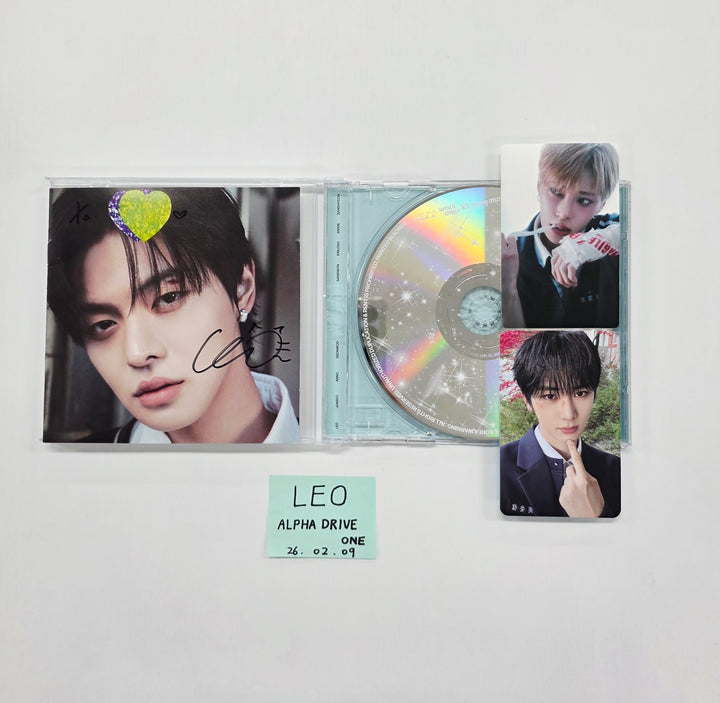 LEO (of ALPHA DRIVE ONE) "EUPHORIA" - Hand Autographed(Signed) Album [26.02.09]