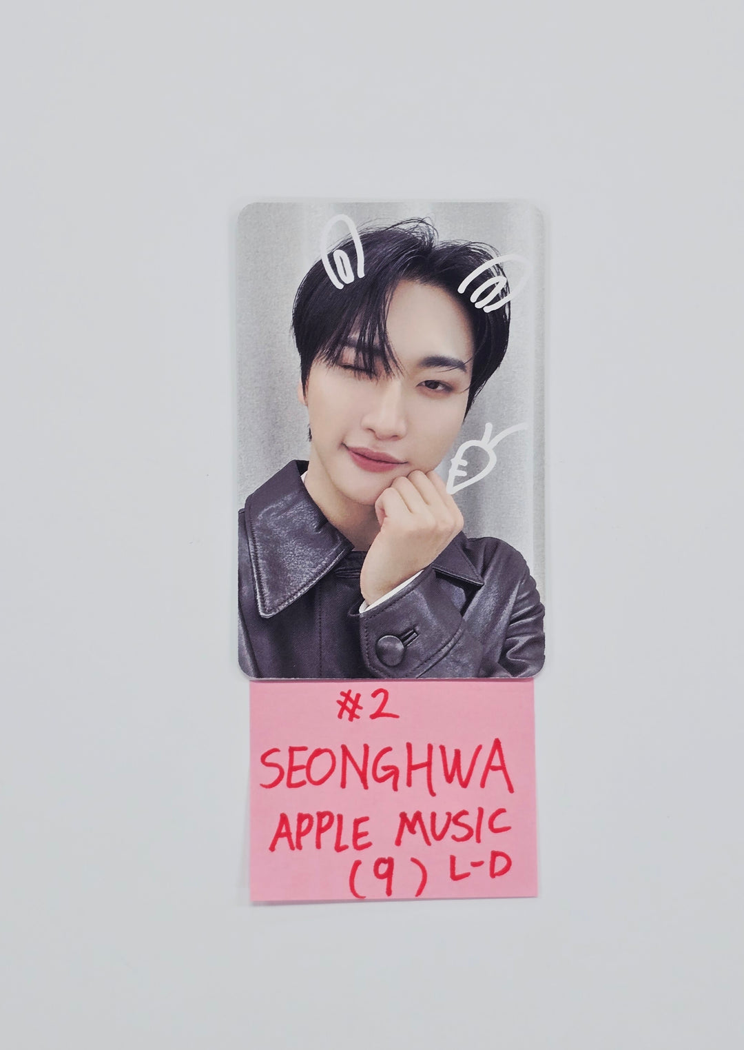 ATEEZ "GOLDEN HOUR : Part.4" - Apple Music Lucky Draw Event Photocard (digipack ver.) [26.02.10]