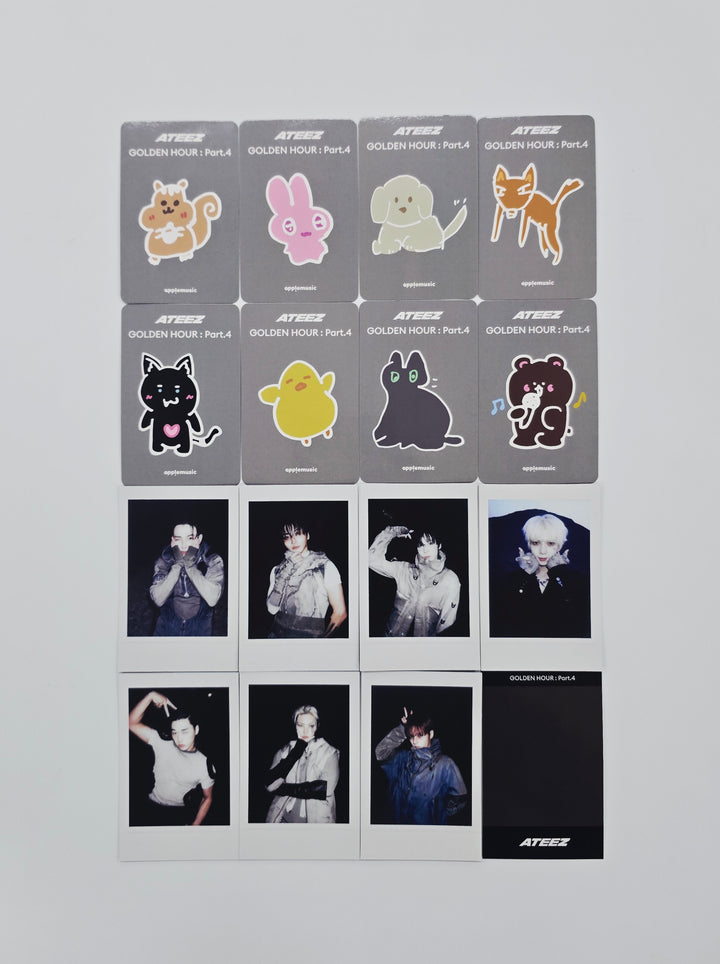 ATEEZ "GOLDEN HOUR : Part.4" - Apple Music Lucky Draw Event Photocard (digipack ver.) [26.02.10]
