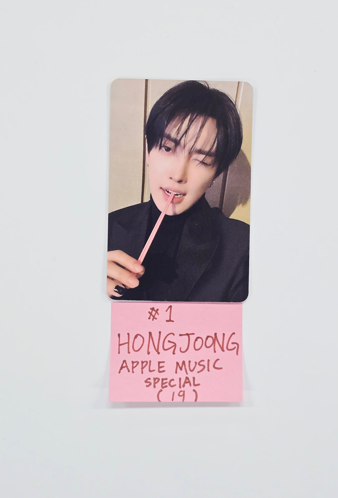 ATEEZ "GOLDEN HOUR : Part.4" - Apple Music Drink Event Photocard [26.02.10]