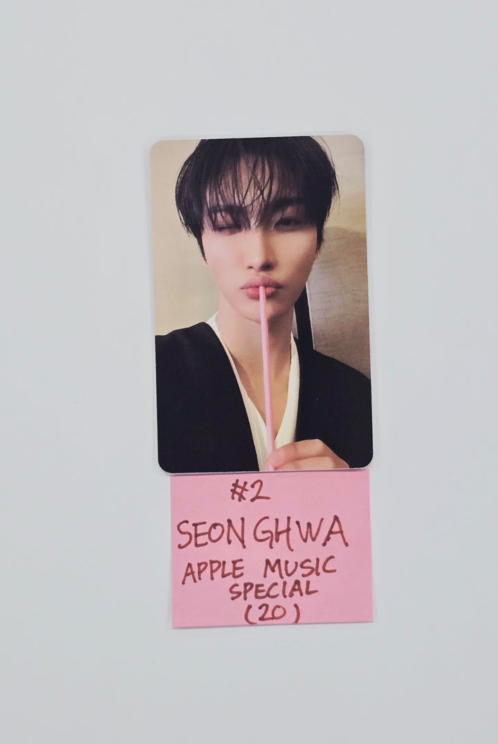 ATEEZ "GOLDEN HOUR : Part.4" - Apple Music Drink Event Photocard [26.02.10]