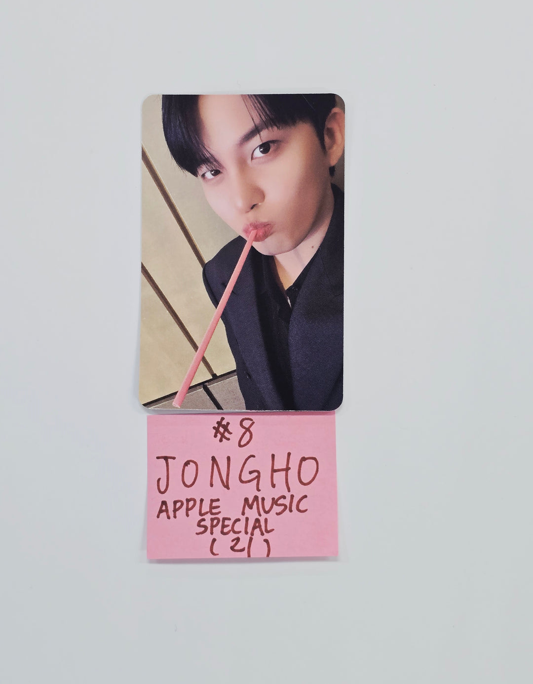 ATEEZ "GOLDEN HOUR : Part.4" - Apple Music Drink Event Photocard [26.02.10]