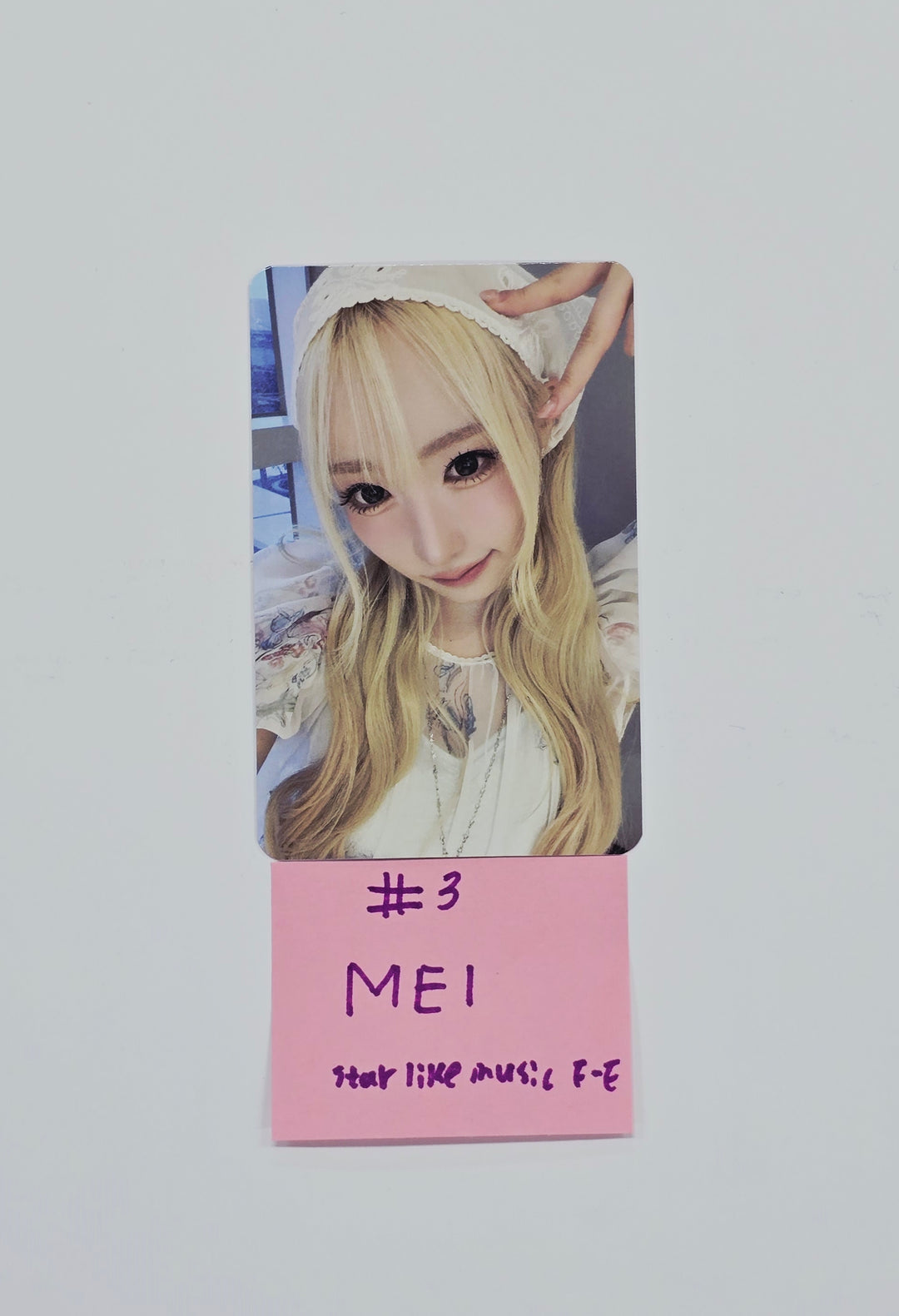 SAY MY NAME "&Our Vibe" - StarLikeMusic Fansign Event Photocard [26.02.10]