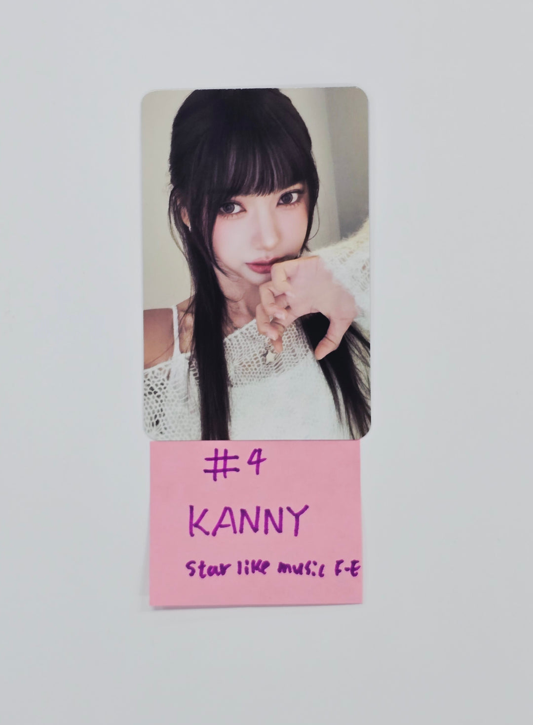 SAY MY NAME "&Our Vibe" - StarLikeMusic Fansign Event Photocard [26.02.10]