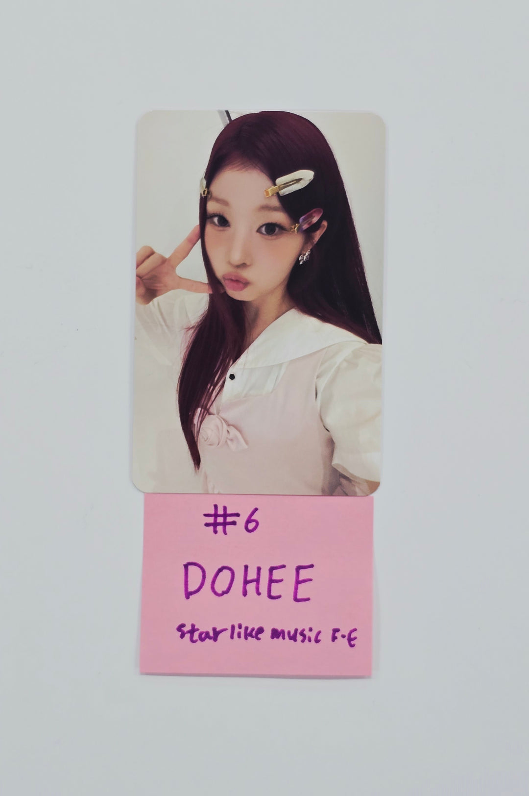 SAY MY NAME "&Our Vibe" - StarLikeMusic Fansign Event Photocard [26.02.10]