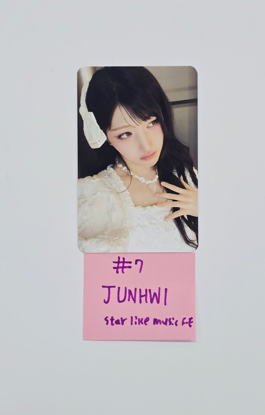 SAY MY NAME "&Our Vibe" - StarLikeMusic Fansign Event Photocard [26.02.10]