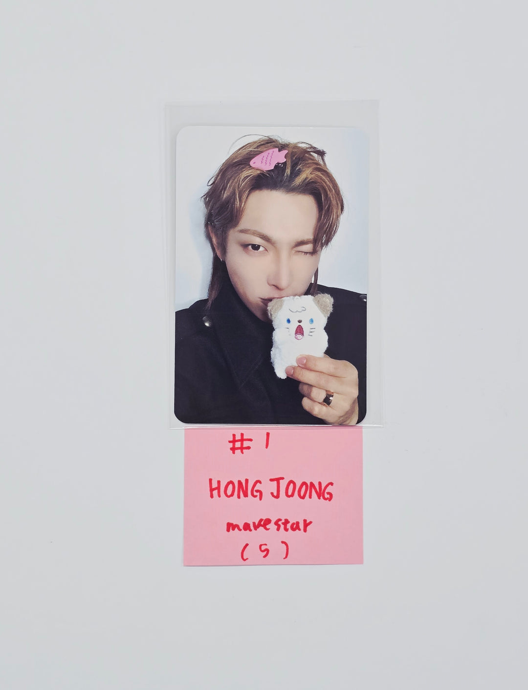 ATEEZ "GOLDEN HOUR : Part.4" - Makestar Pre-Order Benefit Photocard (Pocaalbum ver.) [26.02.10]