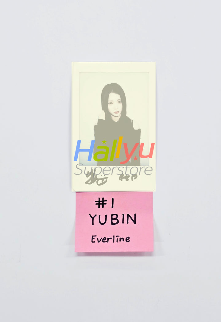 YUBIN (of TripleS) - Hand Autographed(Signed) Polaroid [26.02.10]