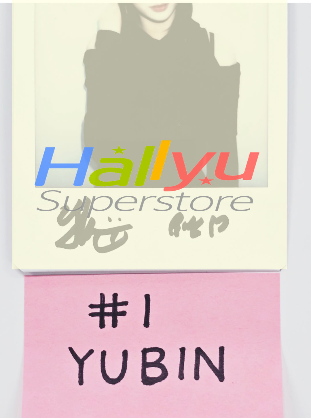 YUBIN (of TripleS) - Hand Autographed(Signed) Polaroid [26.02.10]
