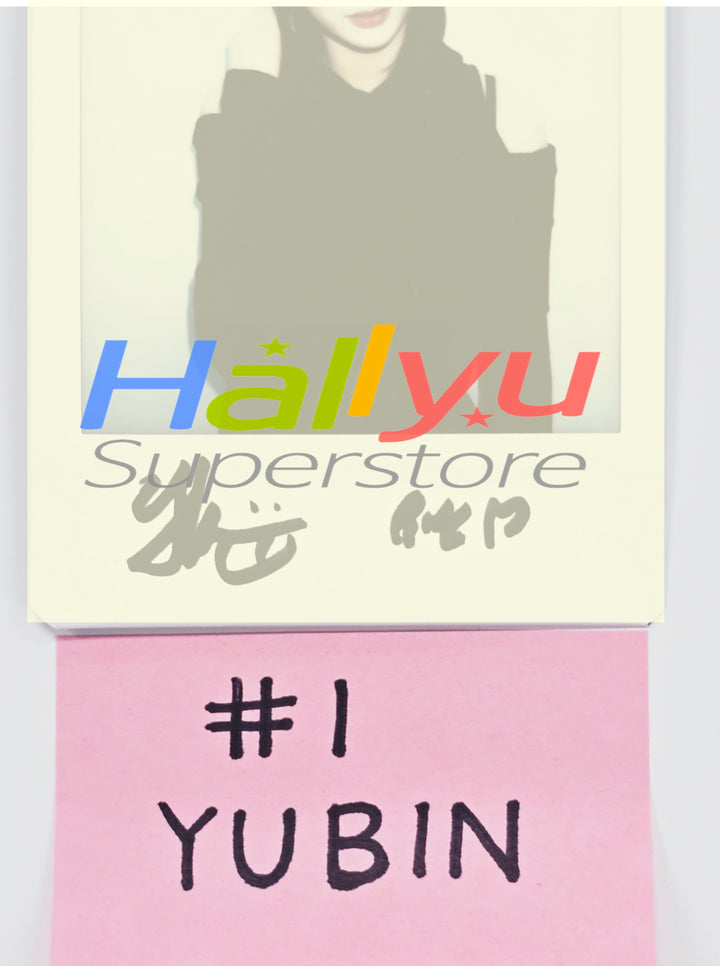 YUBIN (of TripleS) - Hand Autographed(Signed) Polaroid [26.02.10]