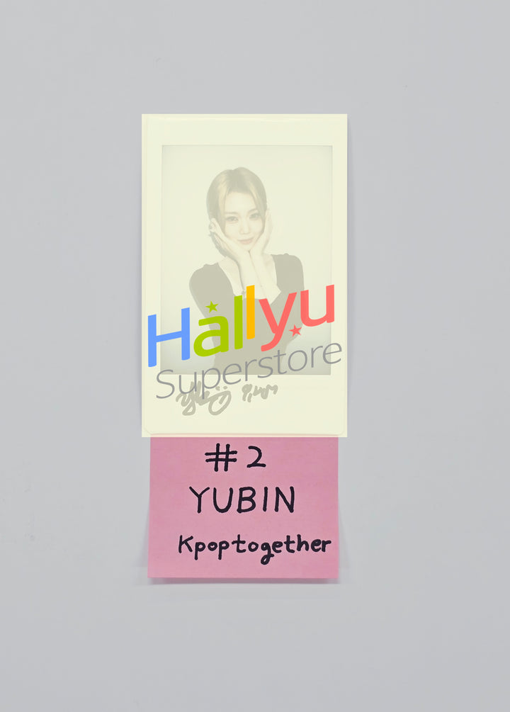 YUBIN (of TripleS) - Hand Autographed(Signed) Polaroid [26.02.10]