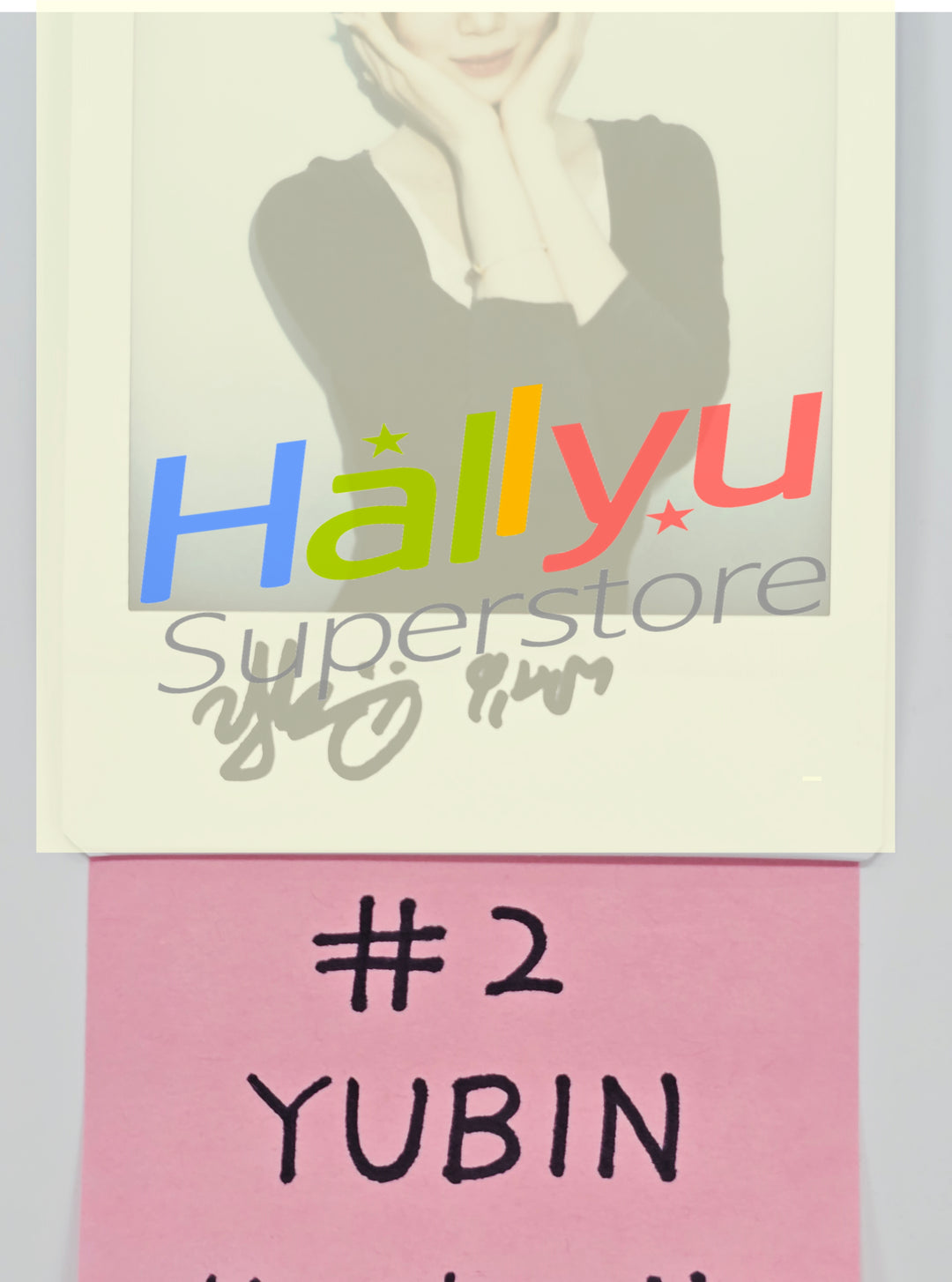 YUBIN (of TripleS) - Hand Autographed(Signed) Polaroid [26.02.10]