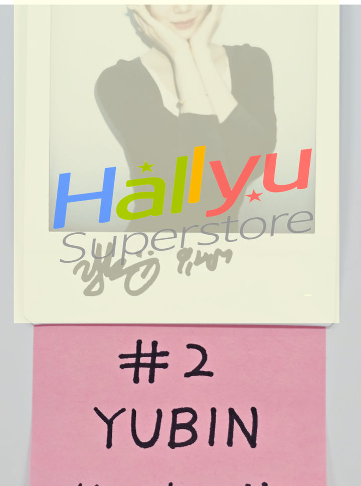 YUBIN (of TripleS) - Hand Autographed(Signed) Polaroid [26.02.10]