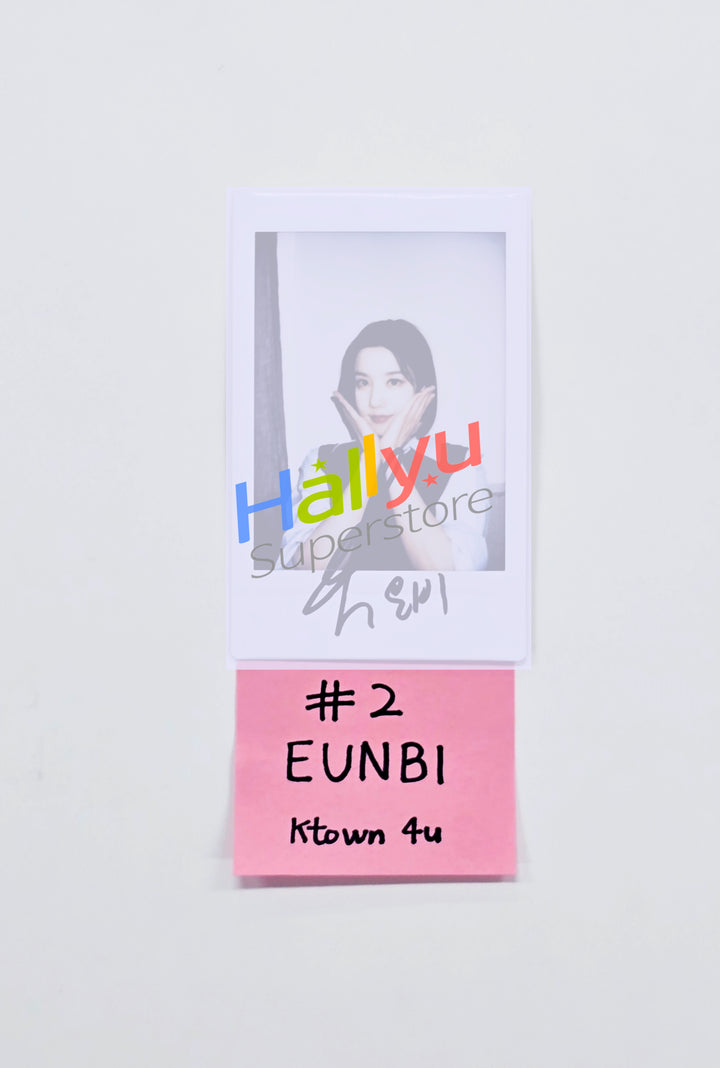 EUNBI - Hand Autographed(Signed) Polaroid [26.02.10]