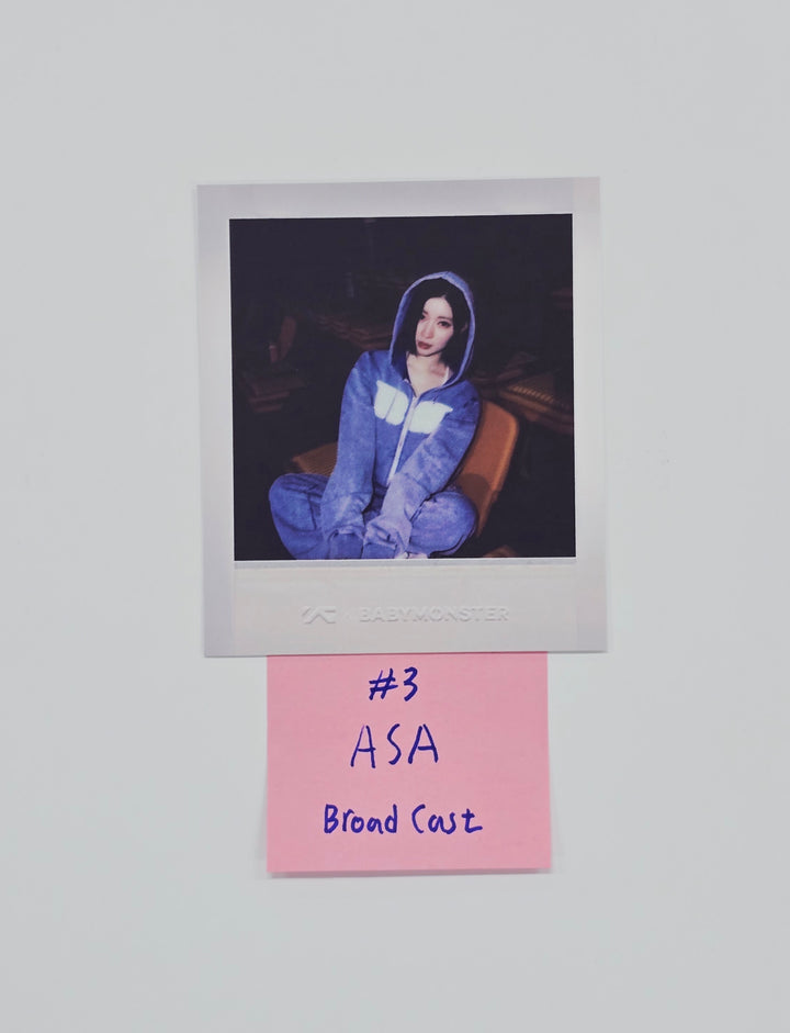 BABYMONSTER "REALLY LIKE YOU" - Broadcast Polaroid type Photocard [26.02.10]